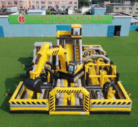 GF3-745 Excavator Theme Inflatable Playground