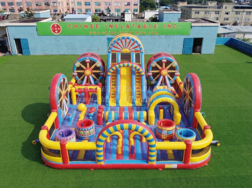 GF3-749 Ferris Wheel Theme Inflatable Playground