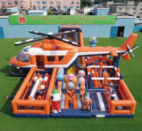 GF3-756 Helicopter Theme Inflatable Playground
