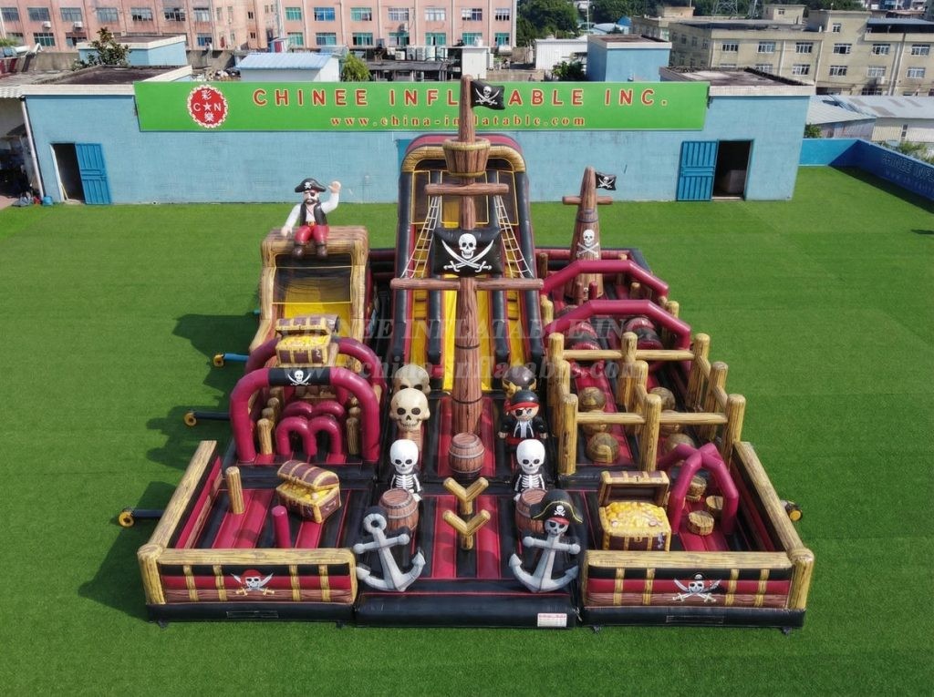 GF3-765 Pirates Theme Inflatable Playground