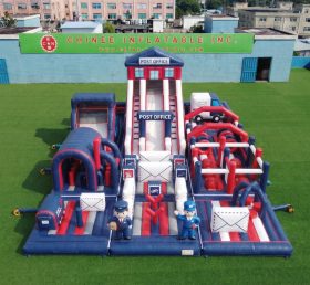GF3-770 Post Office Theme Inflatable Playground