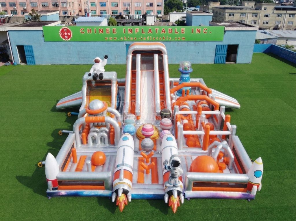 GF3-772 Rocket Theme Inflatable Playground