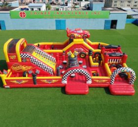 GF3-786 Cars Theme Inflatable Playground
