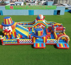 GF3-787 Clown Theme Inflatable Playground