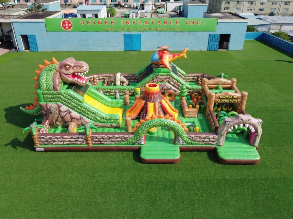 GF3-789 Dinosaur Theme Inflatable Playground
