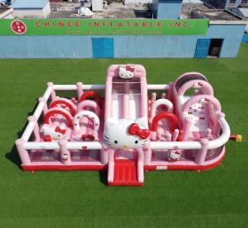 GF3-797 Hello Kitty Theme Inflatable Playground