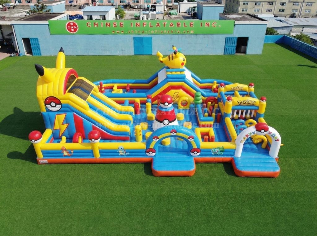 GF3-815 Pokemon Theme Inflatable Playground