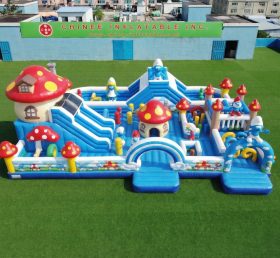 GF3-830 The Smurfs Theme Inflatable Playground