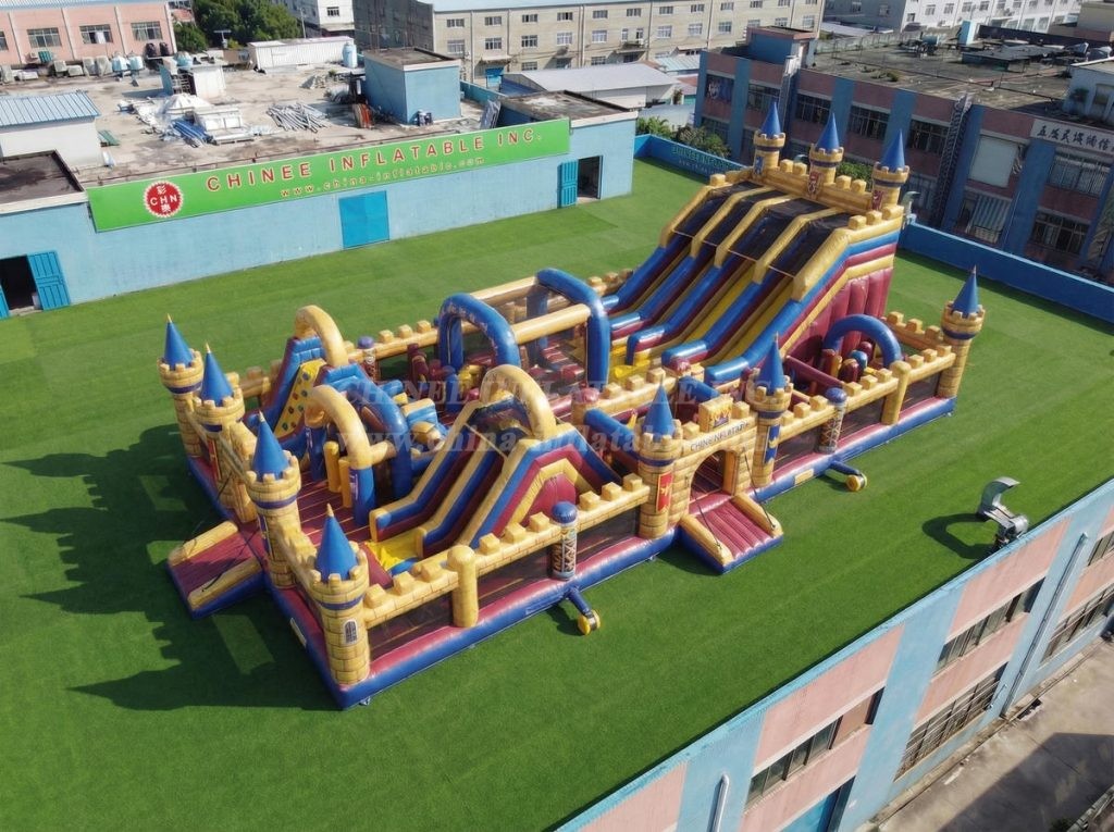 GF3-837 Castle Kingdom Theme Inflatable Park