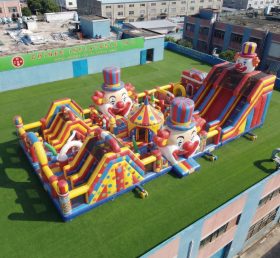 GF3-838 Clown Theme Inflatable Park