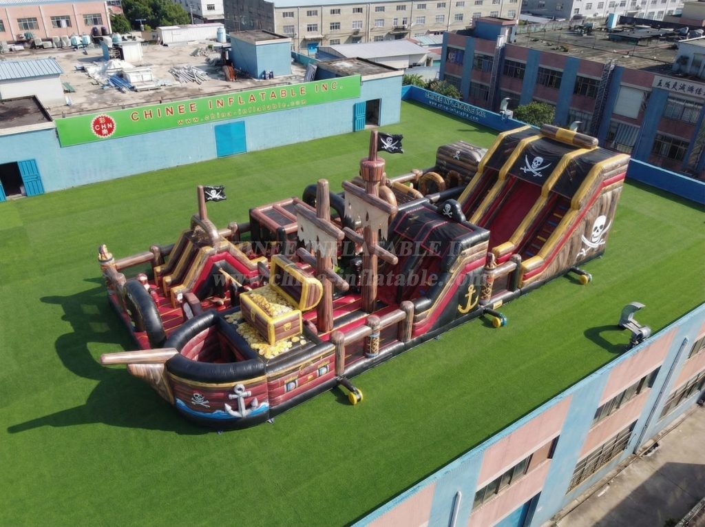 GF3-842 Pirates Theme Inflatable Park