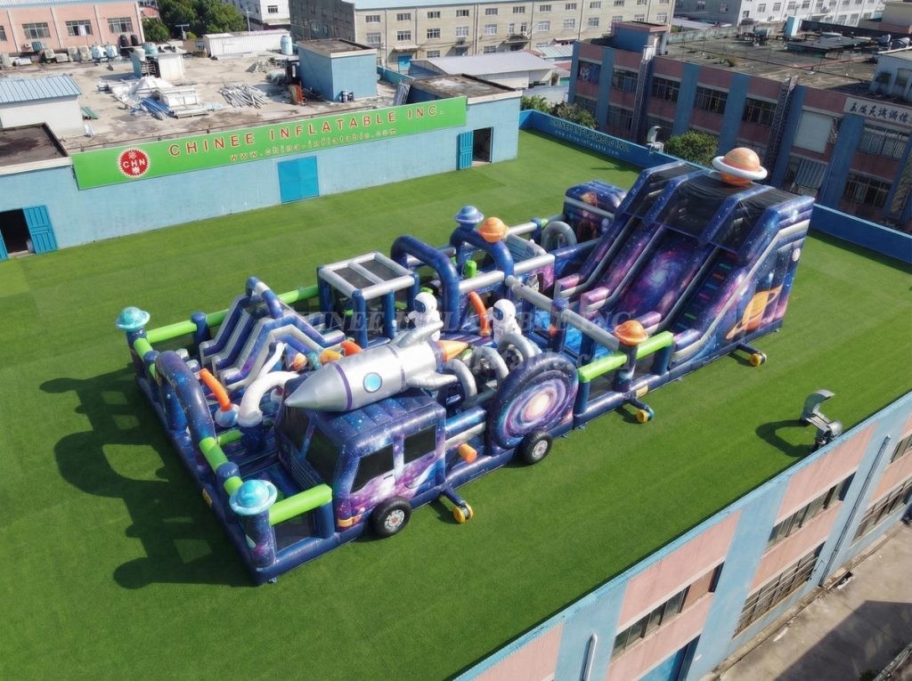 GF3-845 Space Theme Inflatable Park