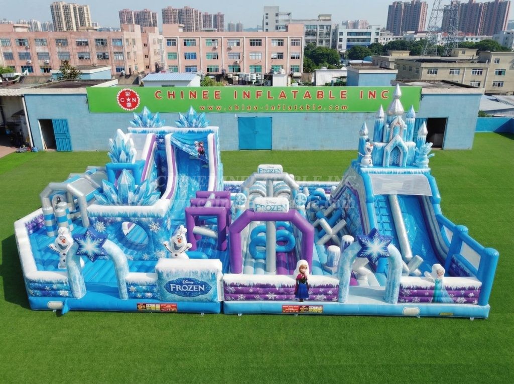 GF3-859 Frozen Theme Inflatable Park