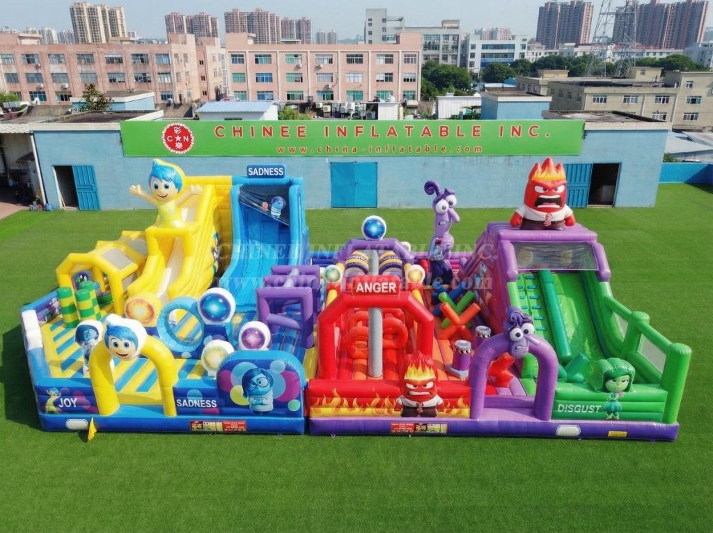 GF3-863 Inside Out Theme Inflatable Park