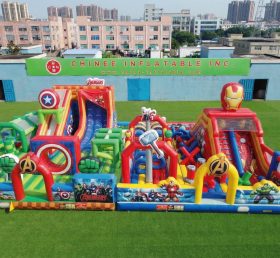 GF3-884 The Avengers Theme Inflatable Park