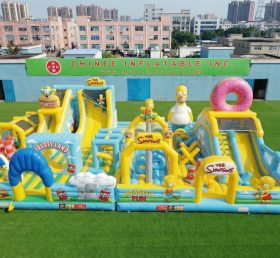GF3-886 The Simpsons Theme Inflatable Park