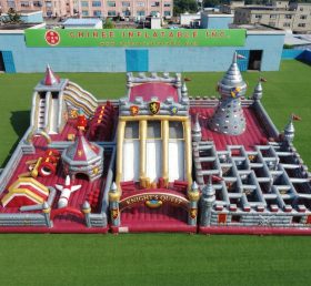 GF3-910 Knight Theme Inflatable Park