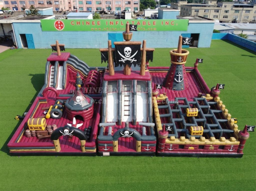 GF3-919 Pirates Theme Inflatable Park