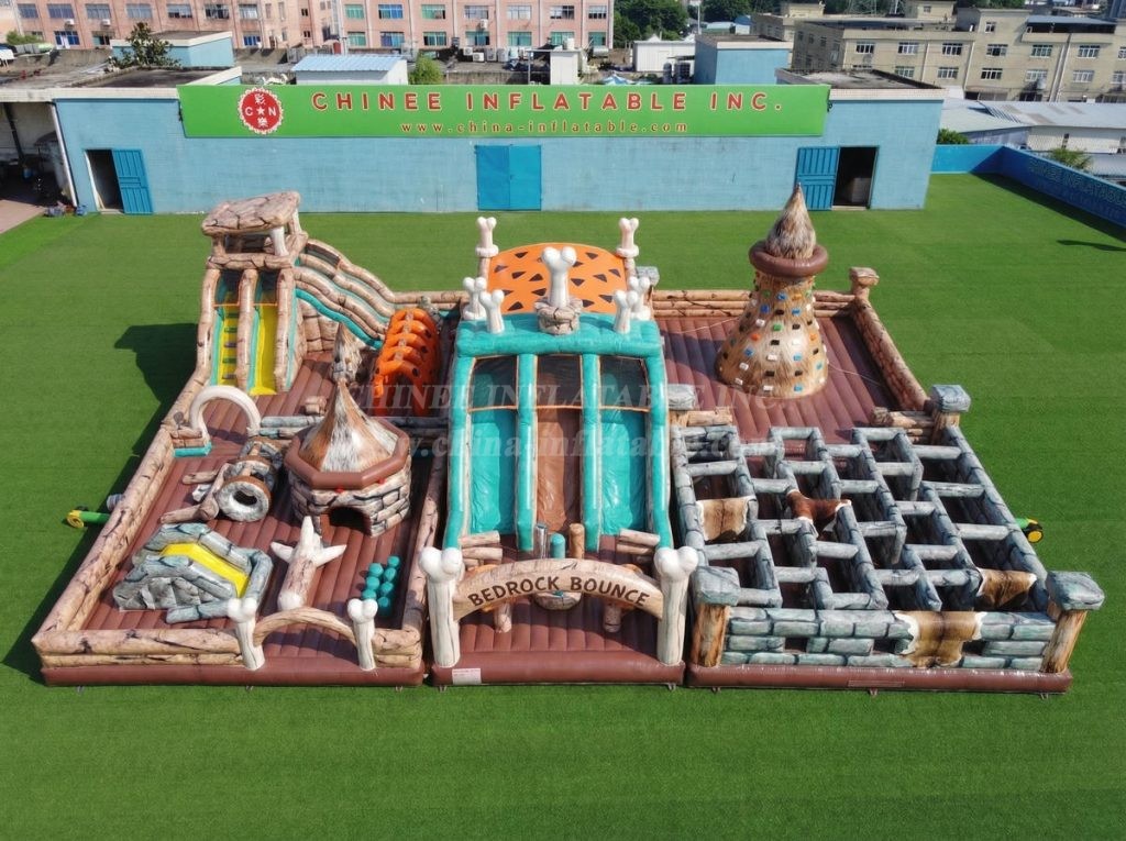 GF3-927 The Flintstones Theme Inflatable Park