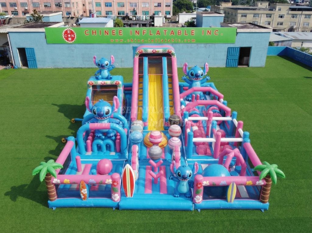GF3-959 Lilo & Stitch Theme Inflatable Playground