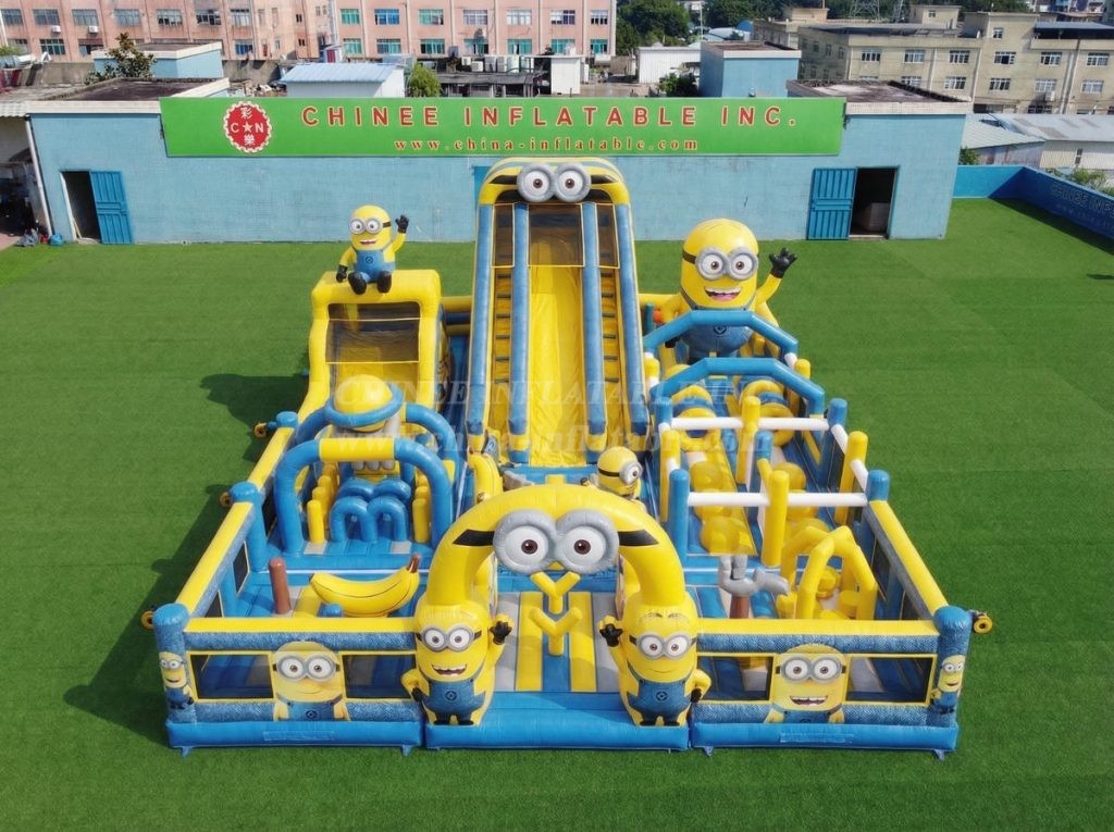 GF3-963 Minions Theme Inflatable Playground