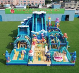 GF3-967 Ocean Theme Inflatable Playground