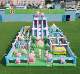 GF3-968 Peppa Pig Theme Inflatable Playground