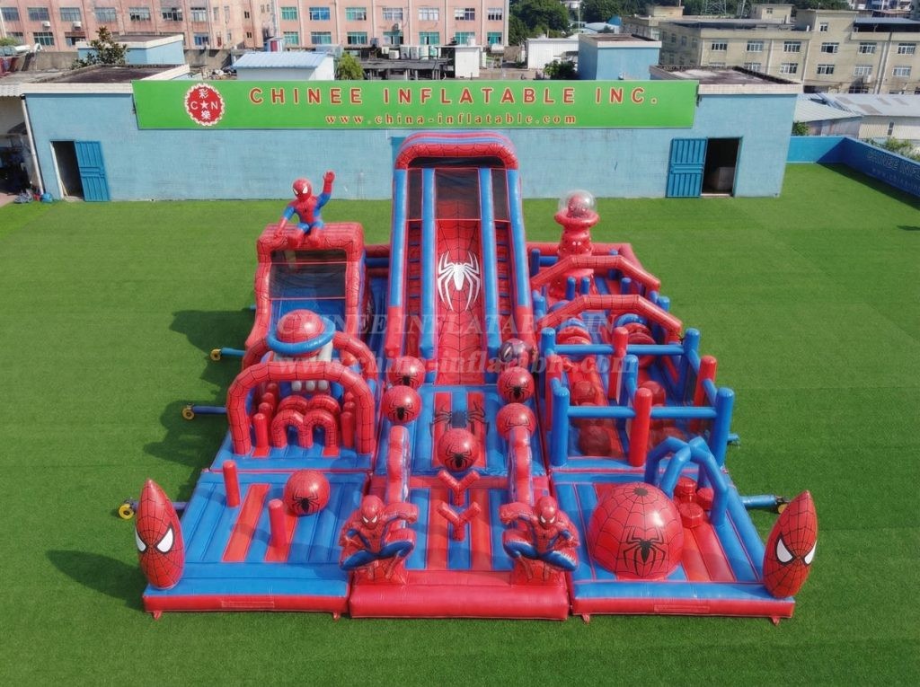 GF3-980 Spider-Man Theme Inflatable Playground