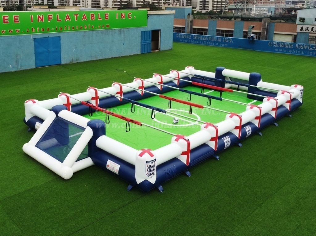 T11-952L England Theme Inflatable Human Soccer Field