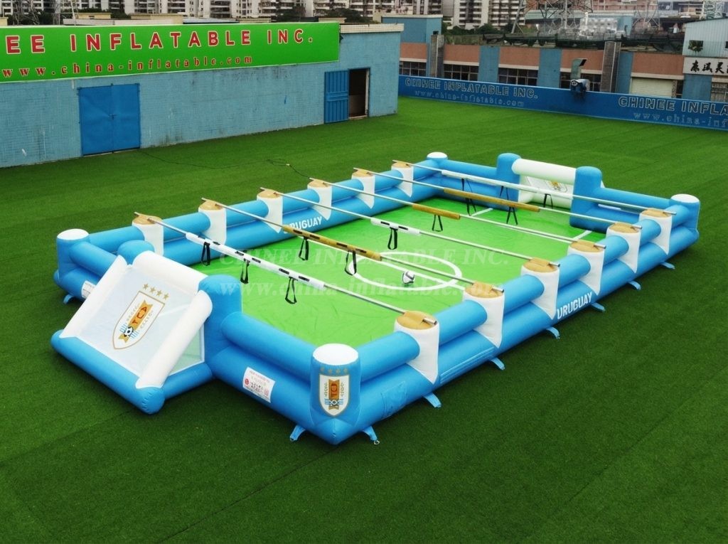 T11-952AG Uruguay Theme Inflatable Human Soccer Field