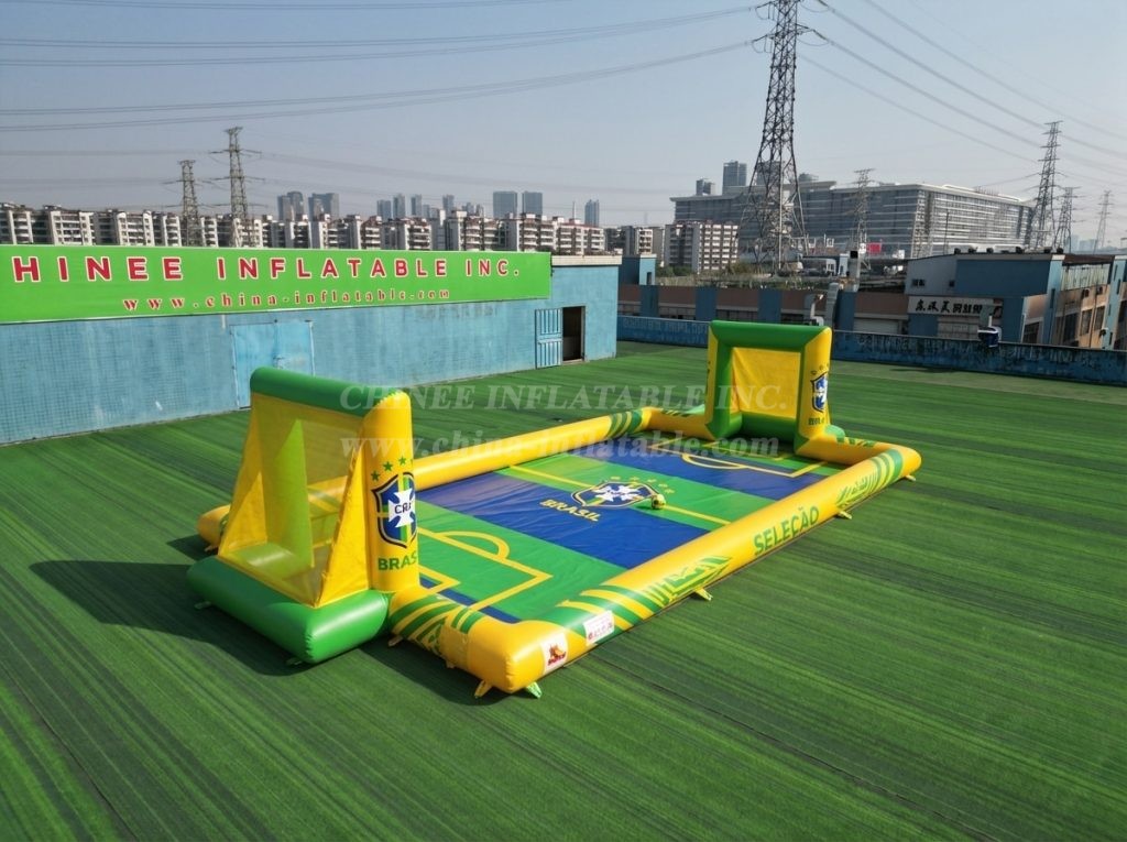 T11-779J Brazil Theme Inflatable Football Field