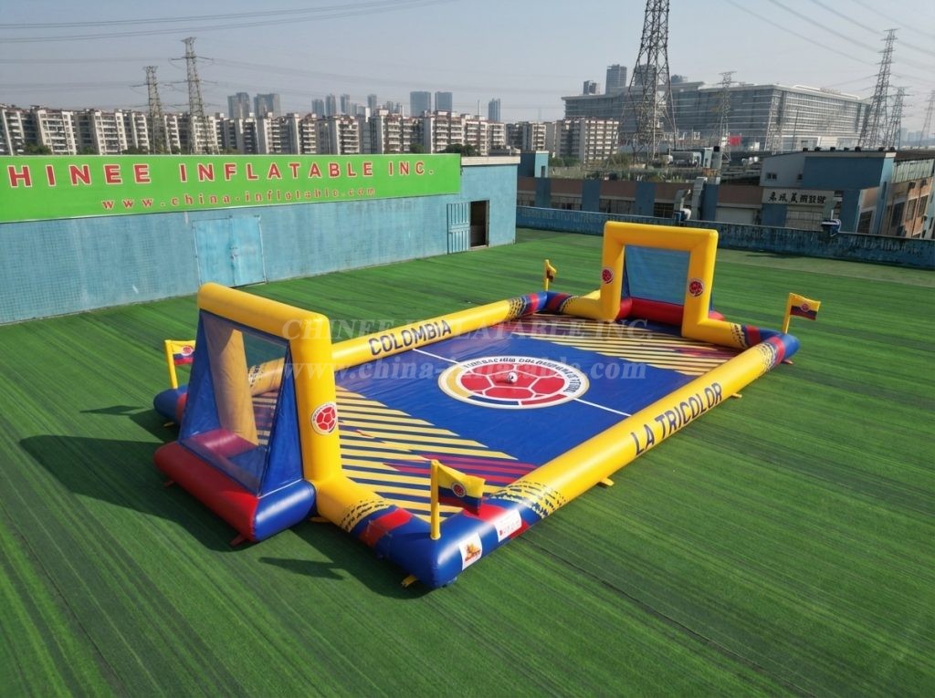 T11-779P Colombia Theme Inflatable Football Field