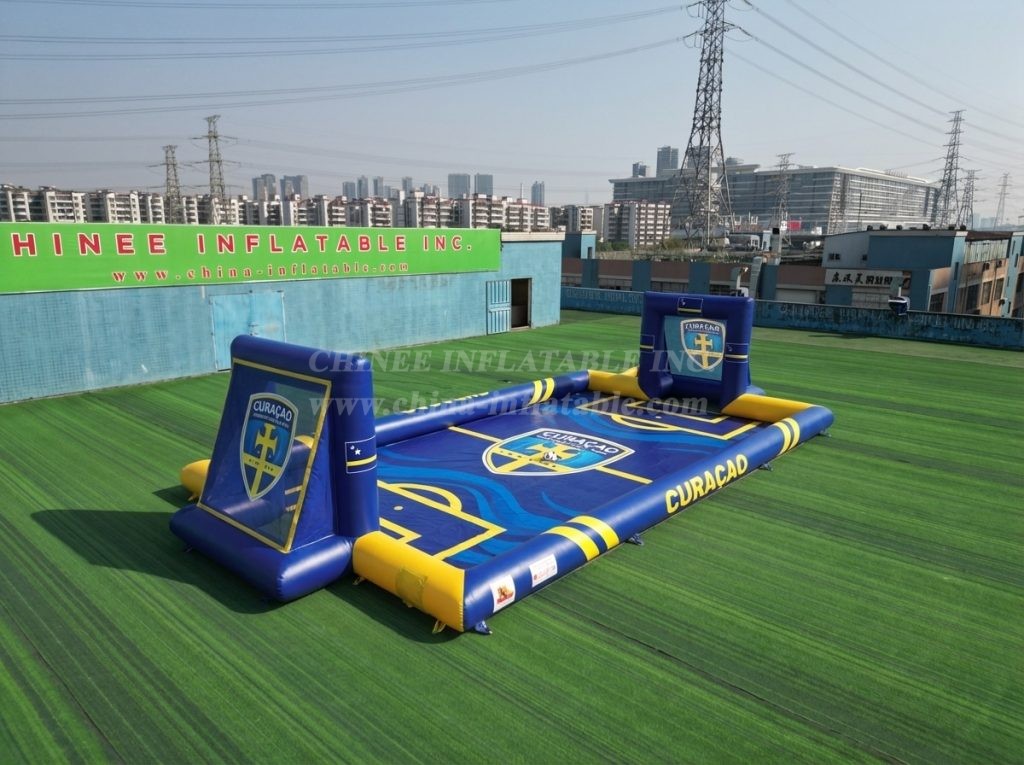 T11-779T Curaçao Theme Inflatable Football Field