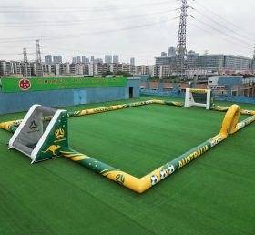T11-926BAU Australia Theme Large Inflatable Soccer Field