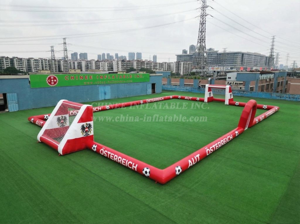 T11-926BAT Austria Theme Large Inflatable Soccer Field