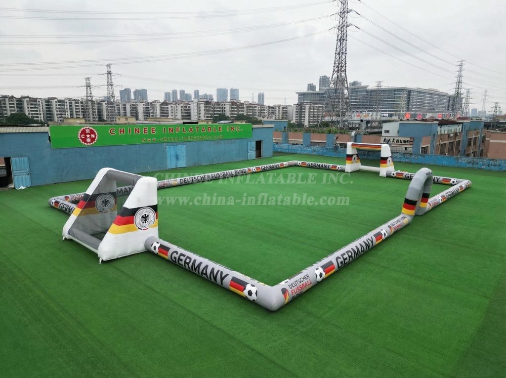 T11-926BDE Germany Theme Large Inflatable Soccer Field