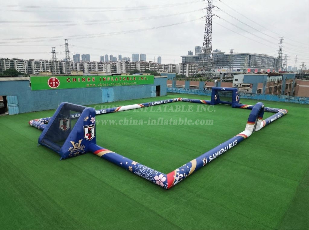 T11-926BJP Japan Theme Large Inflatable Soccer Field