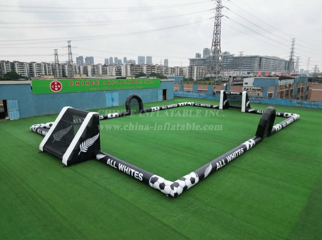T11-926BNZ New Zealand Theme Large Inflatable Soccer Field