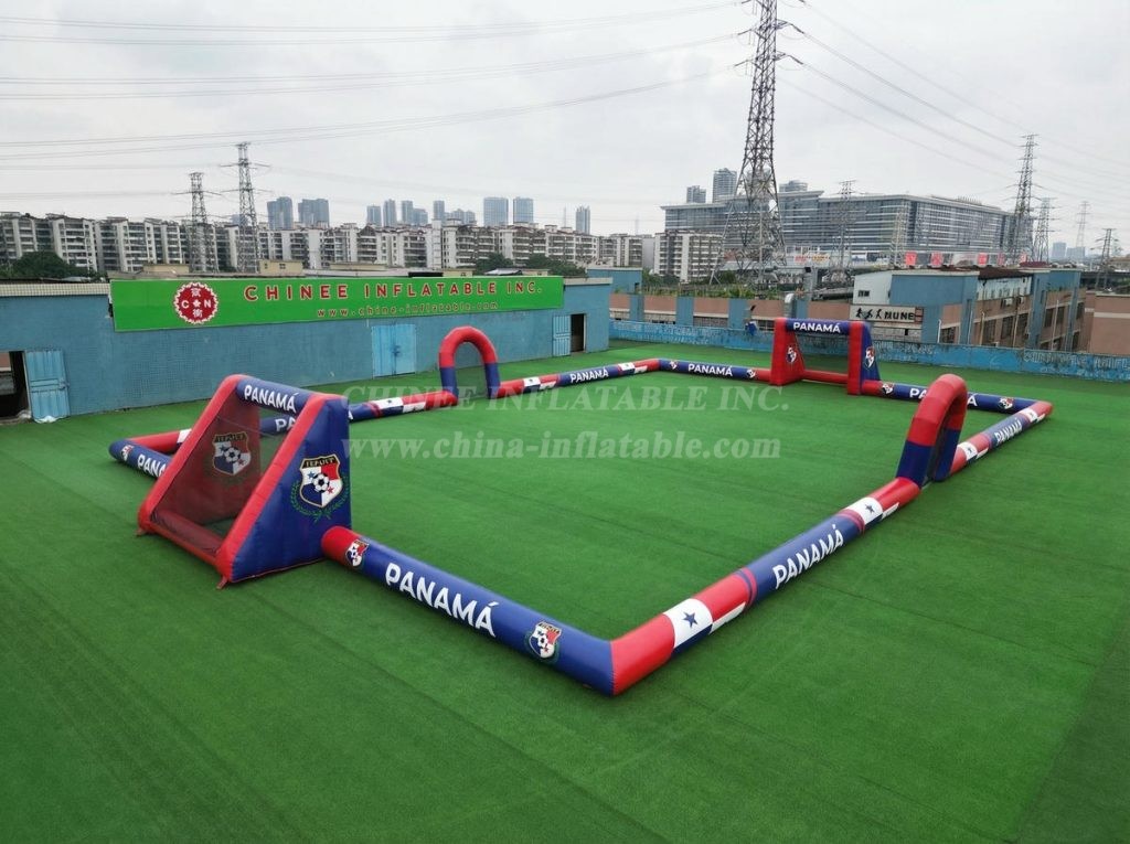 T11-926BPA Panama Theme Large Inflatable Soccer Field