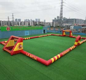 T11-926BES Spain Theme Large Inflatable Soccer Field