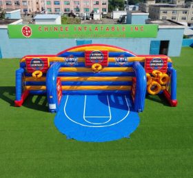 T11-7302 Custom Inflatable Basketball Sport Game Wall