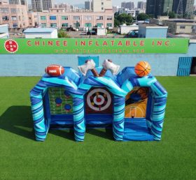T11-7309 Commercial 3-in-1 Inflatable Sports Challenge