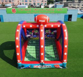 T11-7313 Commercial Double Lane American Football Toss Inflatable