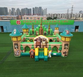 T5-3156 Boonie Bears Theme Inflatable Castle