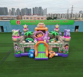 T5-3164 Dora Theme Inflatable Castle