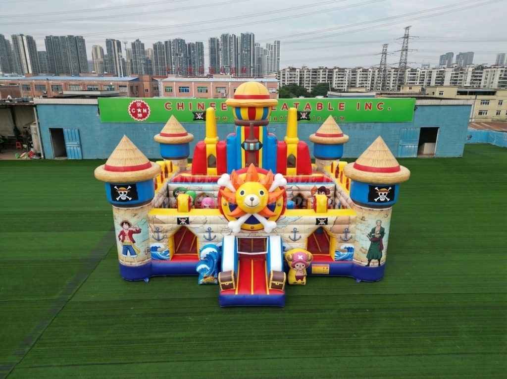 T5-3188 One Piece Theme Inflatable Castle