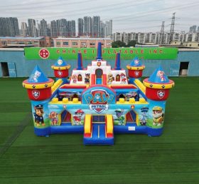 T5-3189 Paw Patrol Theme Inflatable Castle