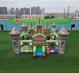 T5-3201 Scooby-Doo Theme Inflatable Castle