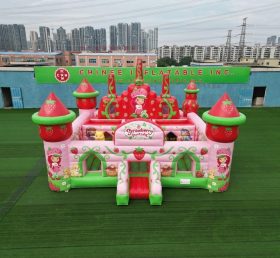 T5-3210 Strawberry Shortcake Theme Inflatable Castle