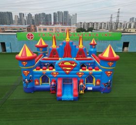 T5-3212 Superman Theme Inflatable Castle